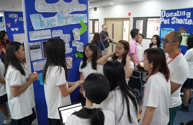 Học sinh tham gia các hoạt động ngoại khóa ở trường
