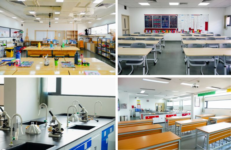 Cơ sở vật chất phòng học của trường SNA Nam Sài Gòn
